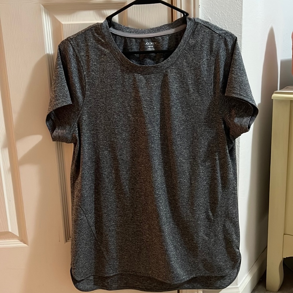 Gray Workout Tee